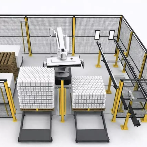 Паллетирование и депаллетирование тары