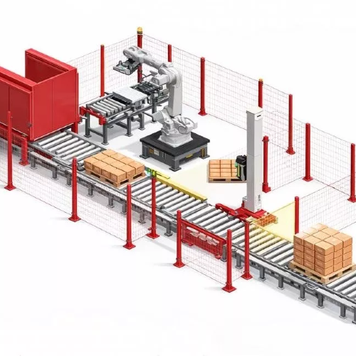 Роботизированная ячейка паллетирования продукции